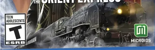 Agatha Christie: Murder on the Orient Express, the ESRB box on its front