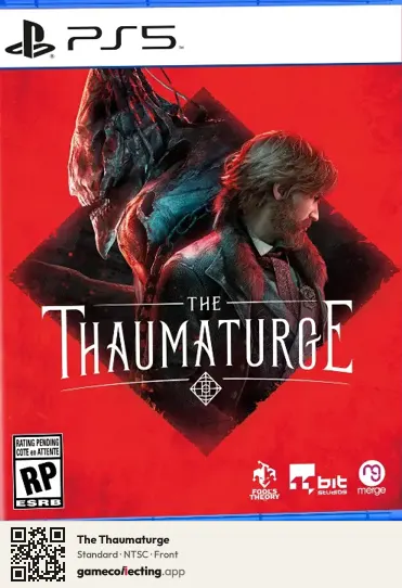 The Thaumaturge PlayStation 5, NTSC box front