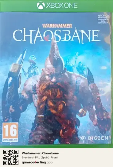 Warhammer: Chaosbane Xbox One, Spain box front