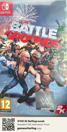 WWE 2K Battlegrounds Nintendo Switch, Germany box front