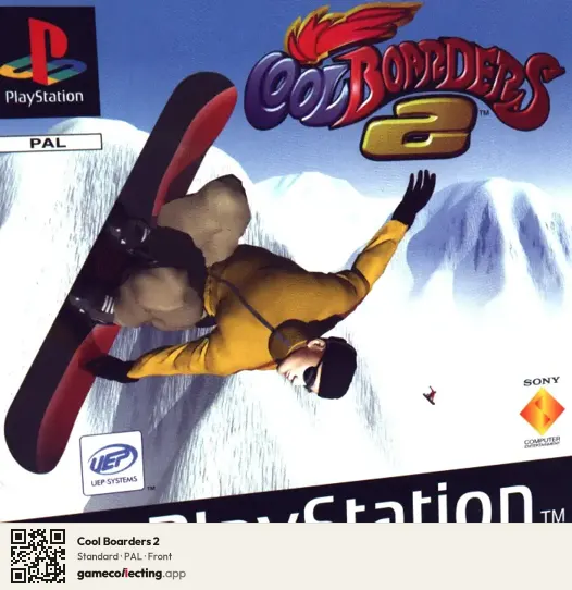 Cool Boarders 2 PlayStation, PAL box front
