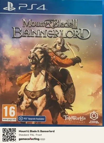 Mount & Blade II: Bannerlord PlayStation 4, PAL box front