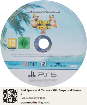 Bud Spencer & Terence Hill: Slaps and Beans 2 PlayStation 5, PAL disc