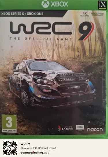 WRC 9 Xbox Series X, Poland box front