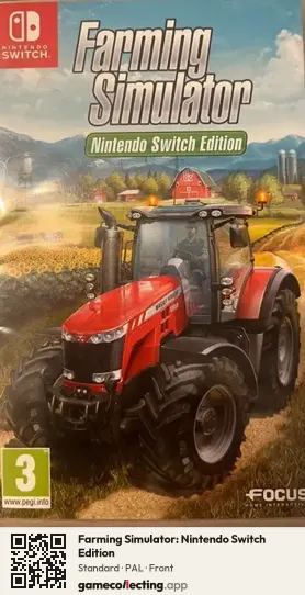 Farming Simulator: Nintendo Switch Edition Nintendo Switch, PAL box front