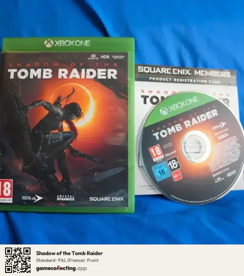 Shadow of the Tomb Raider Xbox One, France box front