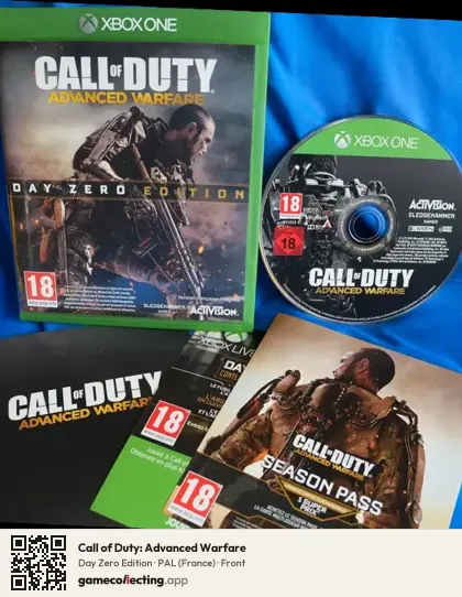 Call of Duty: Advanced Warfare Xbox One, France box front