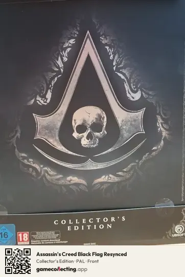 Assassin's Creed Black Flag Resynced Xbox Series X, PAL box front