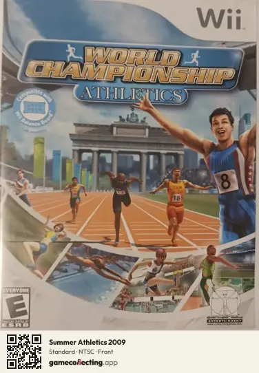 Summer Athletics 2009 Nintendo Wii, NTSC box front