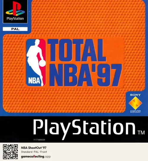 NBA ShootOut '97 PlayStation, PAL box front