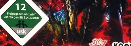 Warriors Orochi 2, the USK square on its front