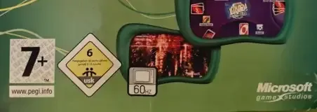 Xbox Live Arcade Compilation Disc, the PEGI square on its front