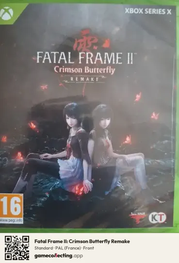 Fatal Frame II: Crimson Butterfly Remake Xbox Series X, France box front