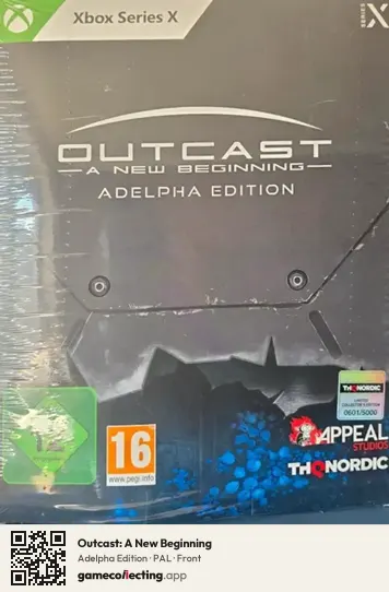 Outcast: A New Beginning Xbox Series X, PAL box front