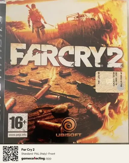 Far Cry 2 PlayStation 3, Italy box front