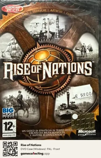 Rise of Nations Computer, PAL box front