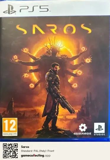 Saros PlayStation 5, Italy box front
