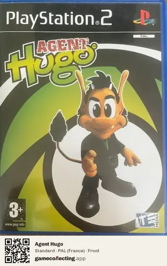 Agent Hugo PlayStation 2, France box front
