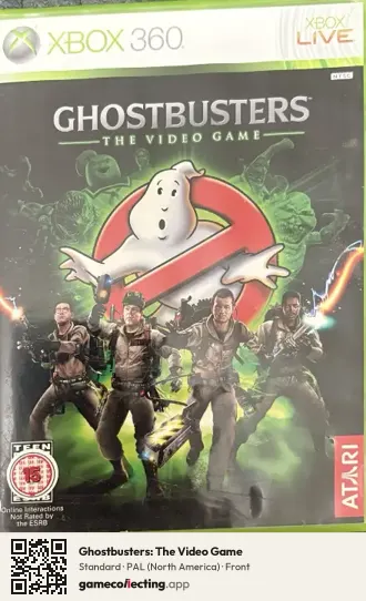 Ghostbusters: The Video Game Xbox 360, North America box front