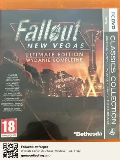 Fallout: New Vegas Computer, PAL box front