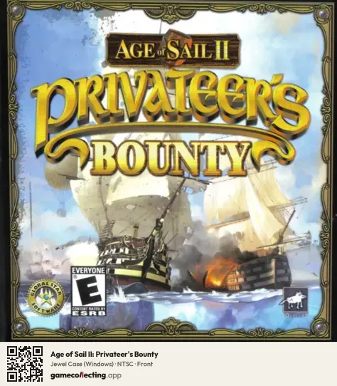 Age of Sail II: Privateer's Bounty Computer, NTSC box front