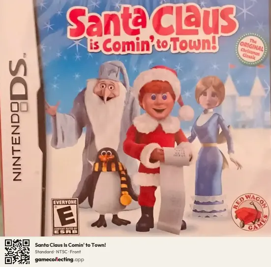 Santa Claus Is Comin' to Town! Nintendo DS, NTSC box front