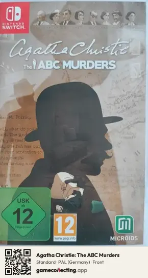 Agatha Christie: The ABC Murders Nintendo Switch, Germany box front