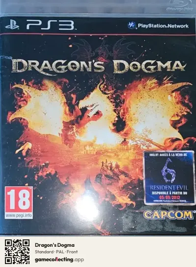Dragon's Dogma PlayStation 3, PAL box front