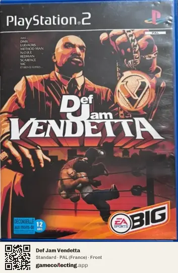 Def Jam Vendetta PlayStation 2, France box front