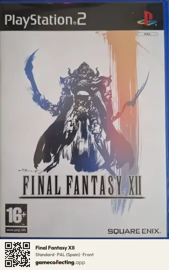 Final Fantasy XII PlayStation 2, Spain box front