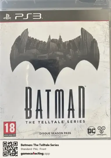 Batman: The Telltale Series PlayStation 3, PAL box front
