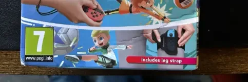 Nintendo Switch Sports, the PEGI square on its front