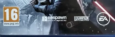 Star Wars Jedi: Fallen Order, the PEGI square on its front