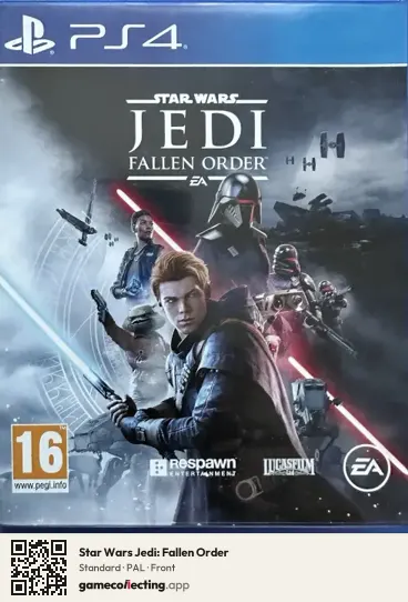 Star Wars Jedi: Fallen Order PlayStation 4, PAL box front