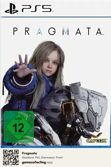 Pragmata PlayStation 5, Germany box front