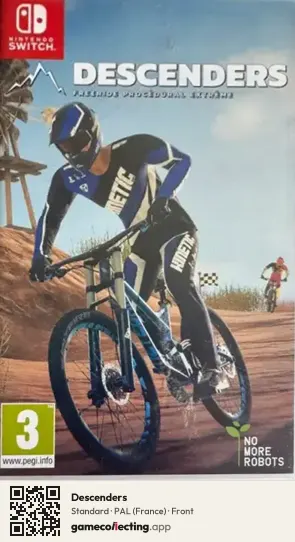 Descenders Nintendo Switch, France box front
