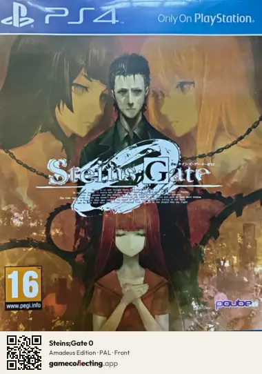Steins;Gate 0 PlayStation 4, PAL box front