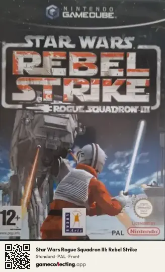 Star Wars Rogue Squadron III: Rebel Strike Nintendo GameCube, PAL box front
