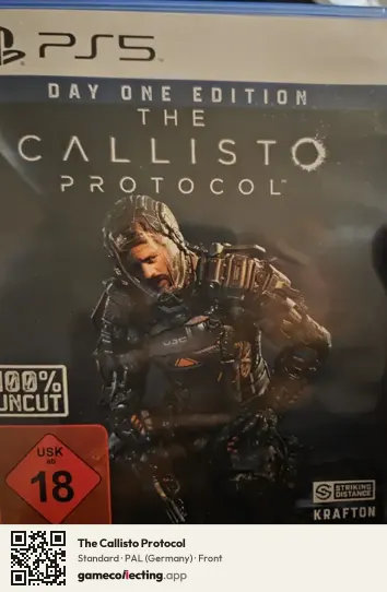 The Callisto Protocol PlayStation 5, Germany box front