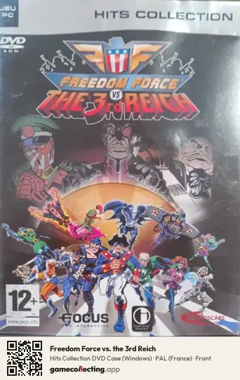 Freedom Force vs. the 3rd Reich Computer, France box front