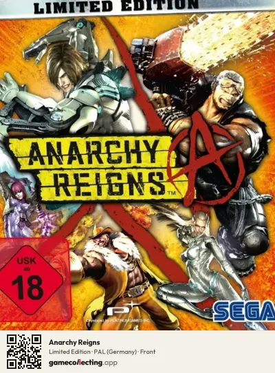 Anarchy Reigns PlayStation 3, Germany box front