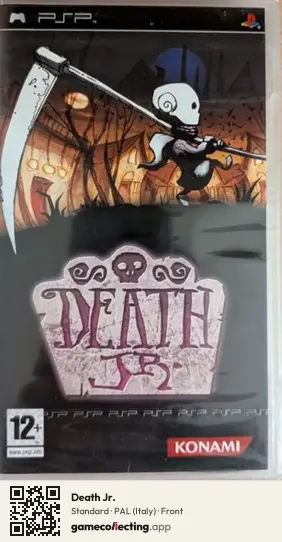 Death Jr. PlayStation Portable, Italy box front
