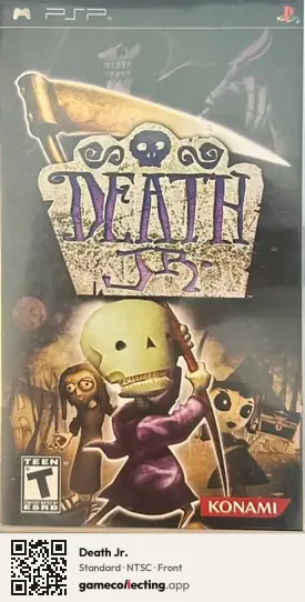 Death Jr. PlayStation Portable, NTSC box front
