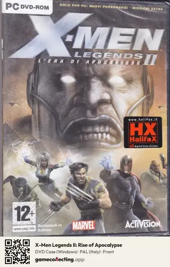 X-Men Legends II: Rise of Apocalypse Computer, Italy box front