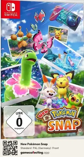 New Pokémon Snap Nintendo Switch, Germany box front