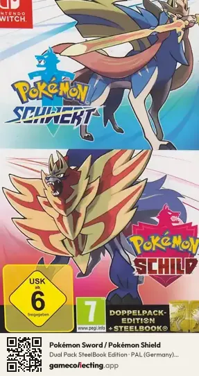 Pokémon Sword / Pokémon Shield Nintendo Switch, Germany box front