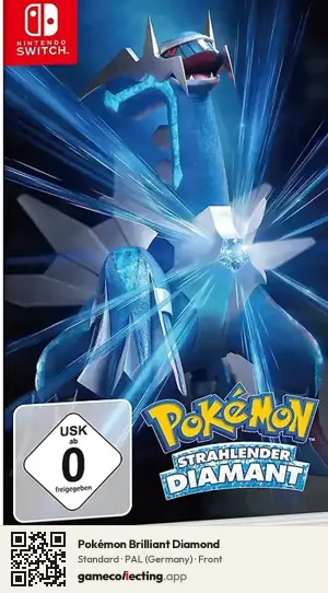 Pokémon Brilliant Diamond Nintendo Switch, Germany box front