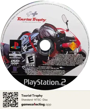 Tourist Trophy PlayStation 2, NTSC disc