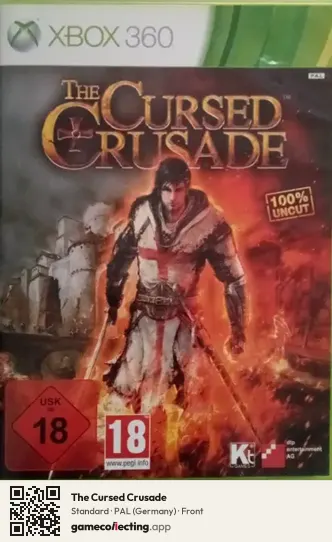 The Cursed Crusade Xbox 360, Germany box front