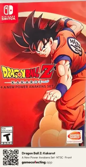 Dragon Ball Z: Kakarot Nintendo Switch, NTSC box front